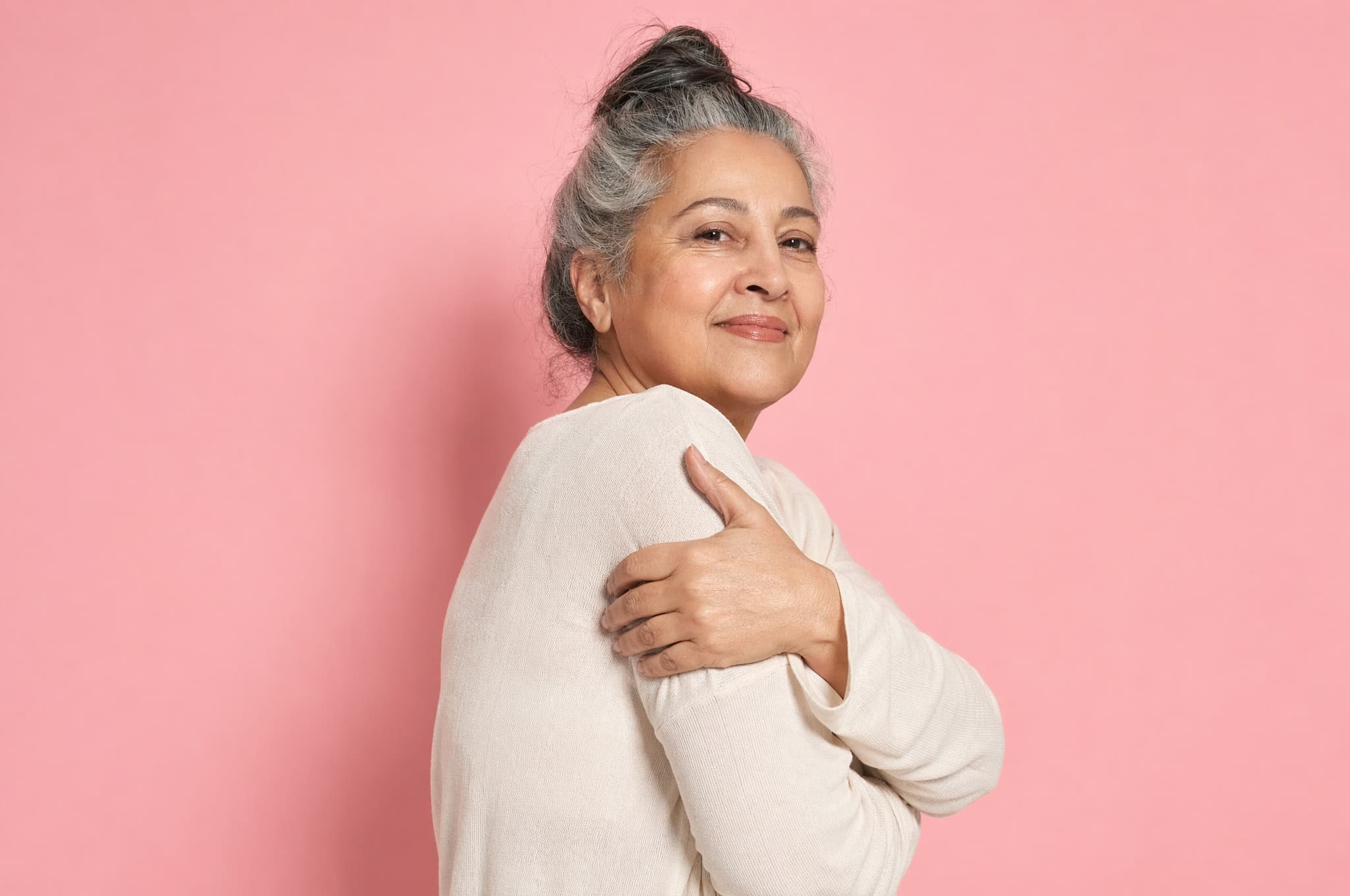 Teledris GLP-1 patient — woman celebrating weight loss milestone